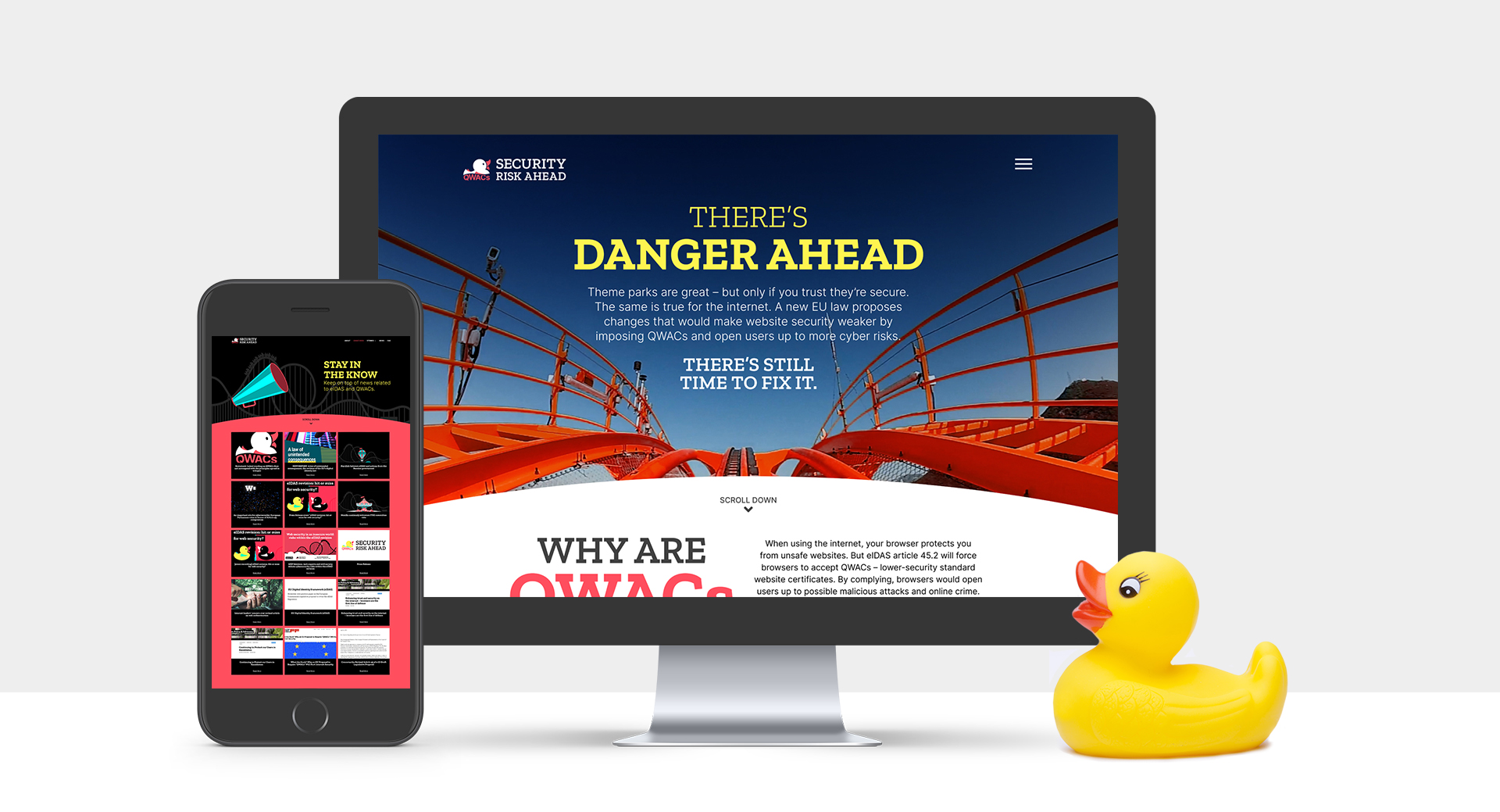 Secutiry Risk Ahead-Website